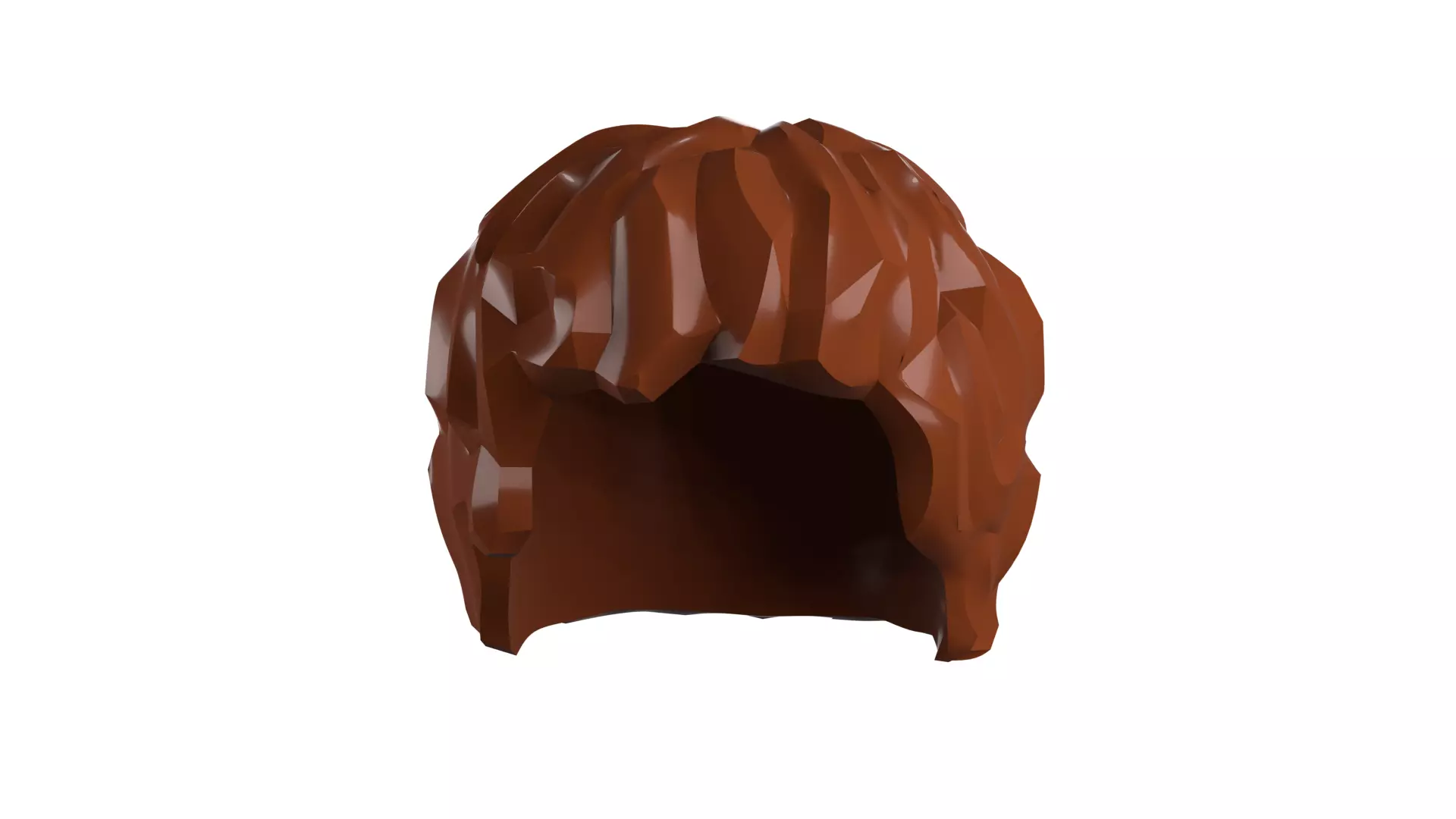 Custom3Dprint Minifigure Accessory - Minifigure Hair S2 - 022 3D print model_5