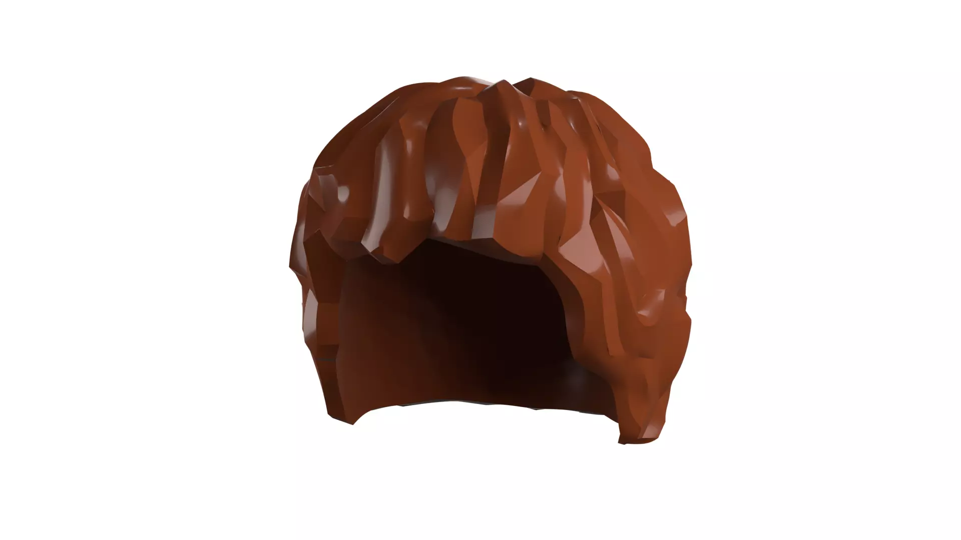 Custom3Dprint Minifigure Accessory - Minifigure Hair S2 - 022 3D print model_4