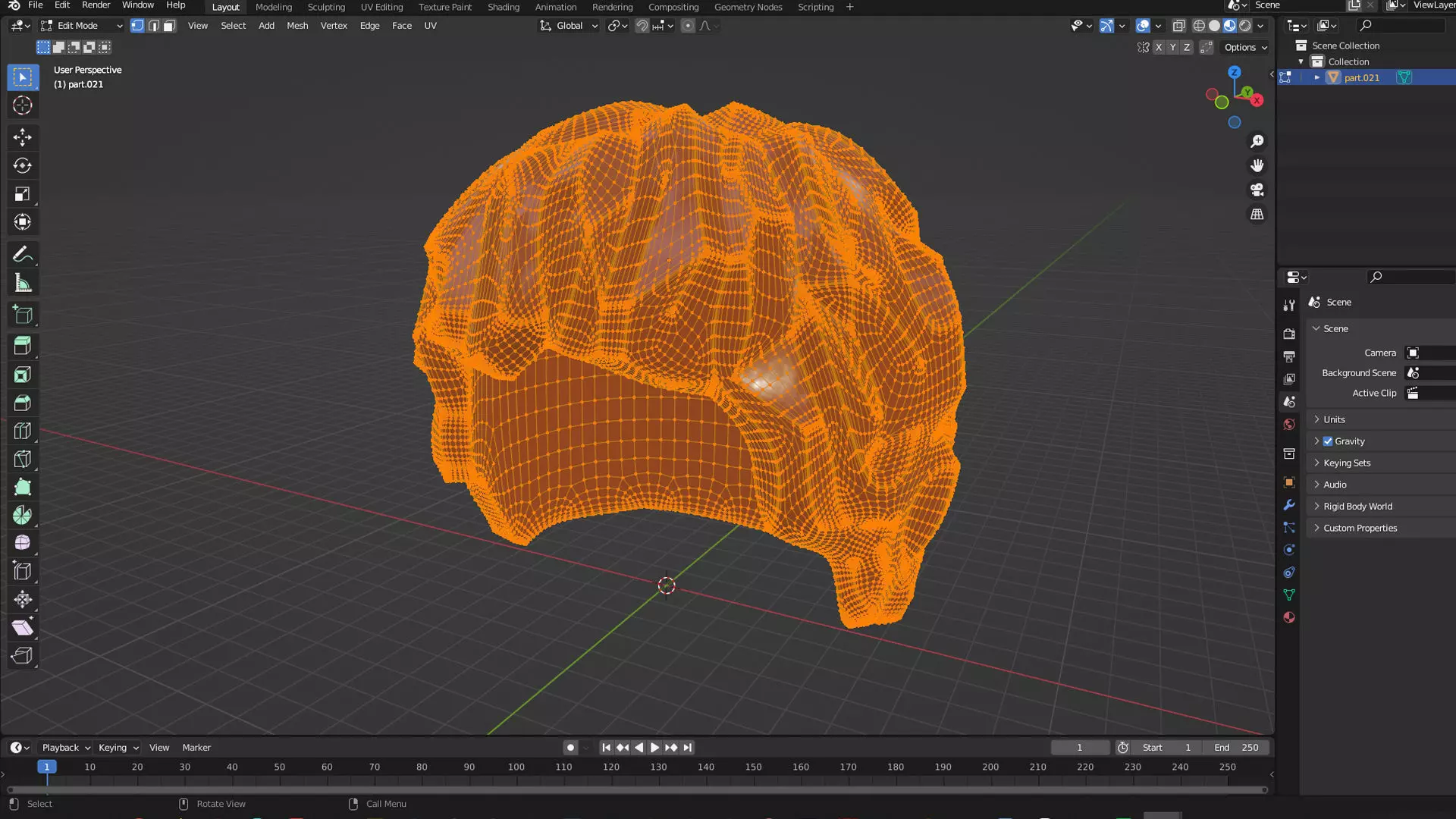 Custom3Dprint Minifigure Accessory - Minifigure Hair S2 - 022 3D print model_1