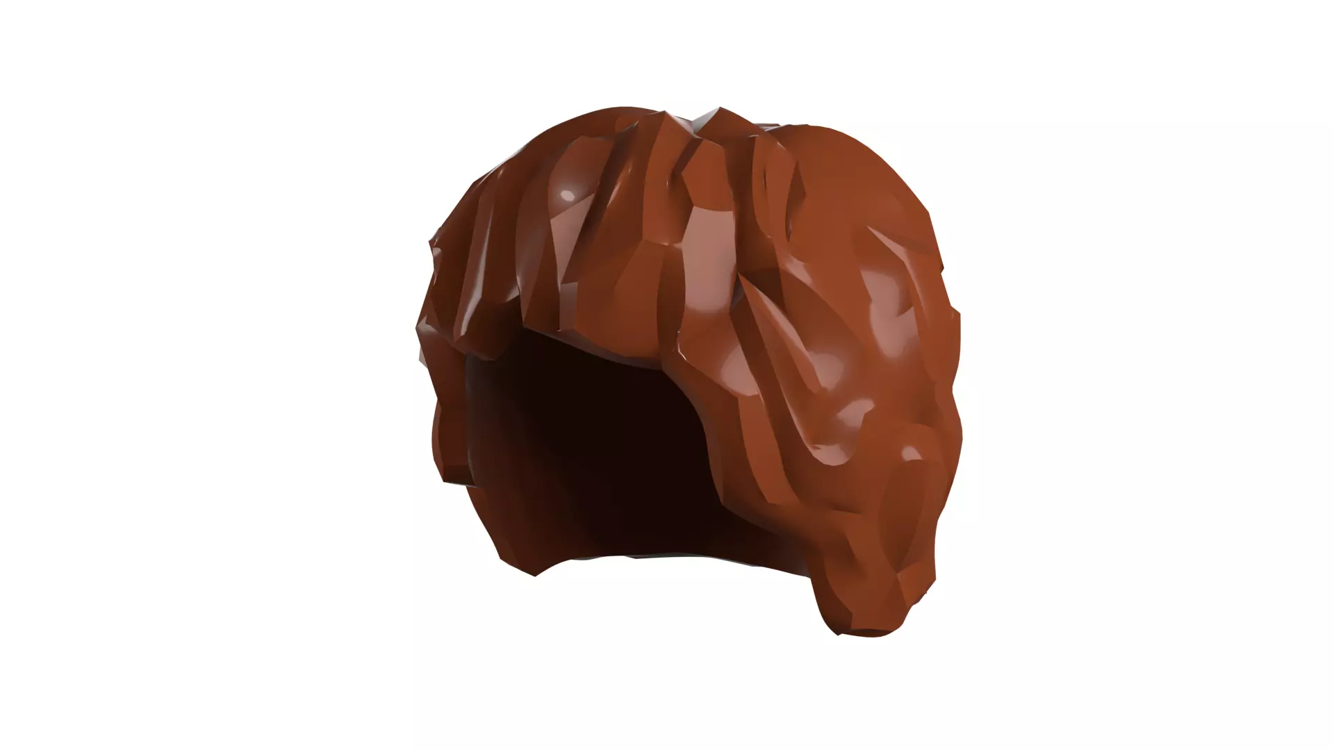 Custom3Dprint Minifigure Accessory - Minifigure Hair S2 - 022 3D print model_7