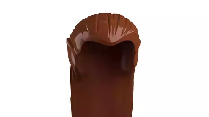 Custom3Dprint Minifigure Accessory - Minifigure Hair S2 - 023