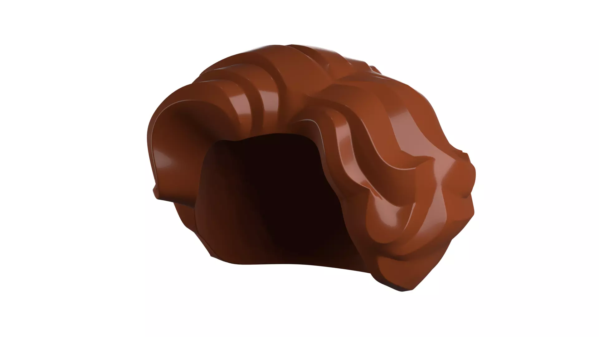 Custom3Dprint Minifigure Accessory - Minifigure Hair S2 - 025 3D print model_10