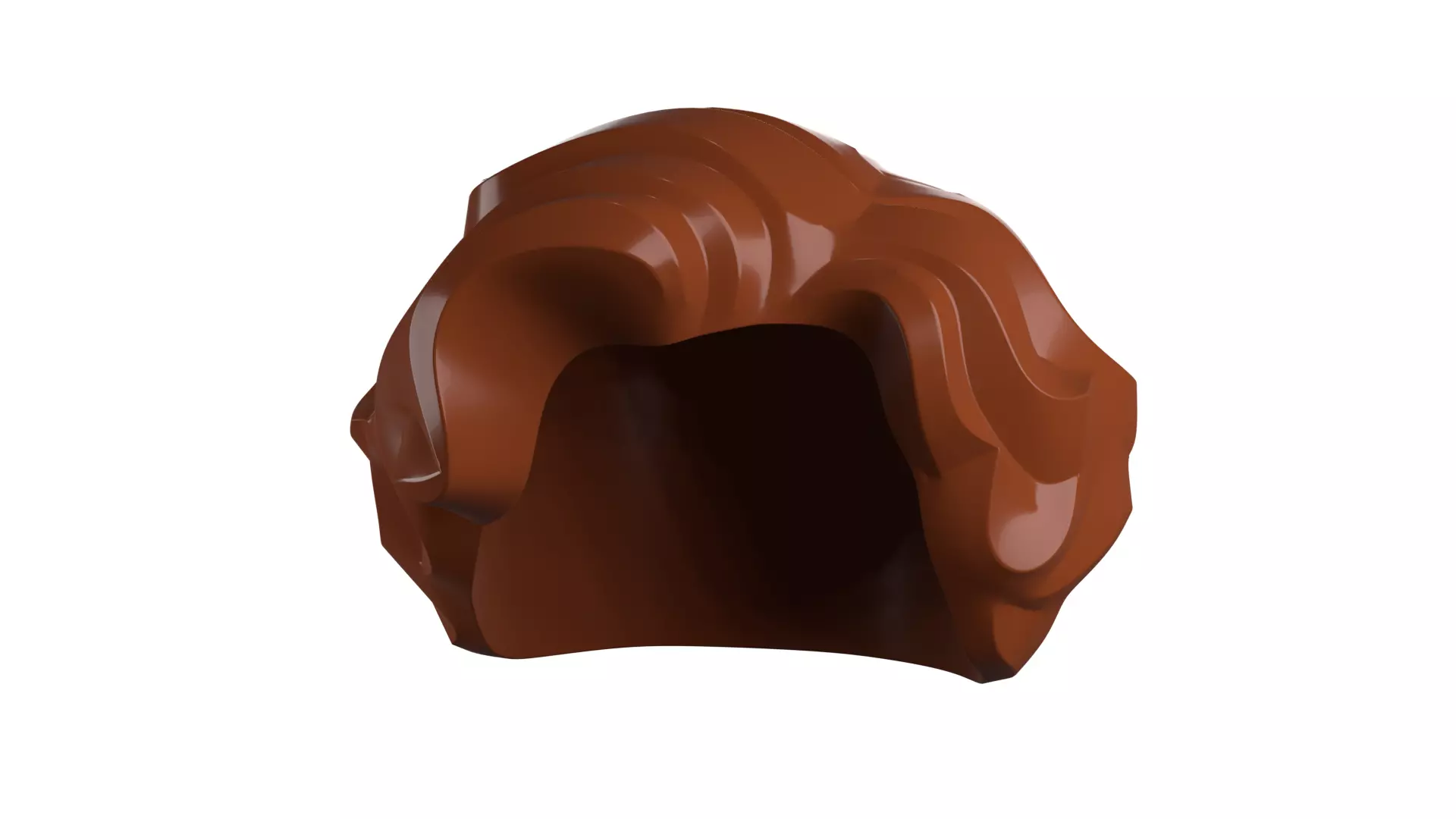 Custom3Dprint Minifigure Accessory - Minifigure Hair S2 - 025 3D print model_8