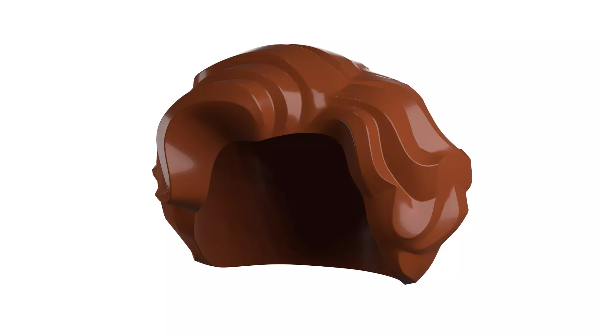 Custom3Dprint Minifigure Accessory - Minifigure Hair S2 - 025 3D print model_45