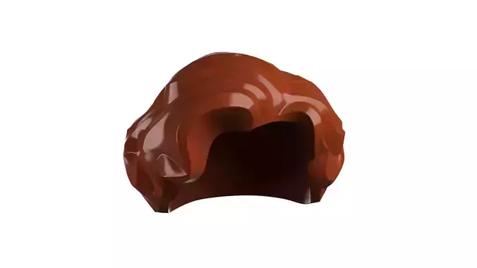 Custom3Dprint Minifigure Accessory - Minifigure Hair S2 - 025