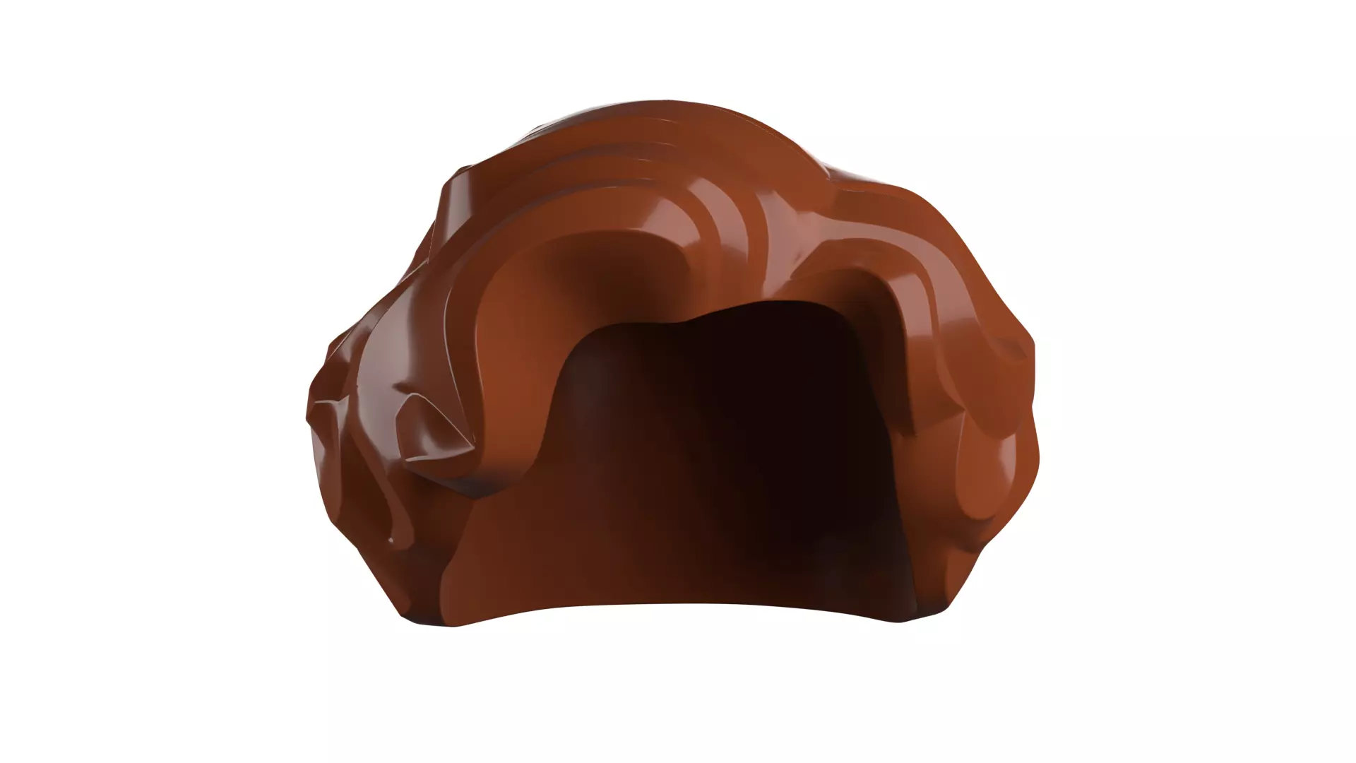 Custom3Dprint Minifigure Accessory - Minifigure Hair S2 - 025 3D print model_36