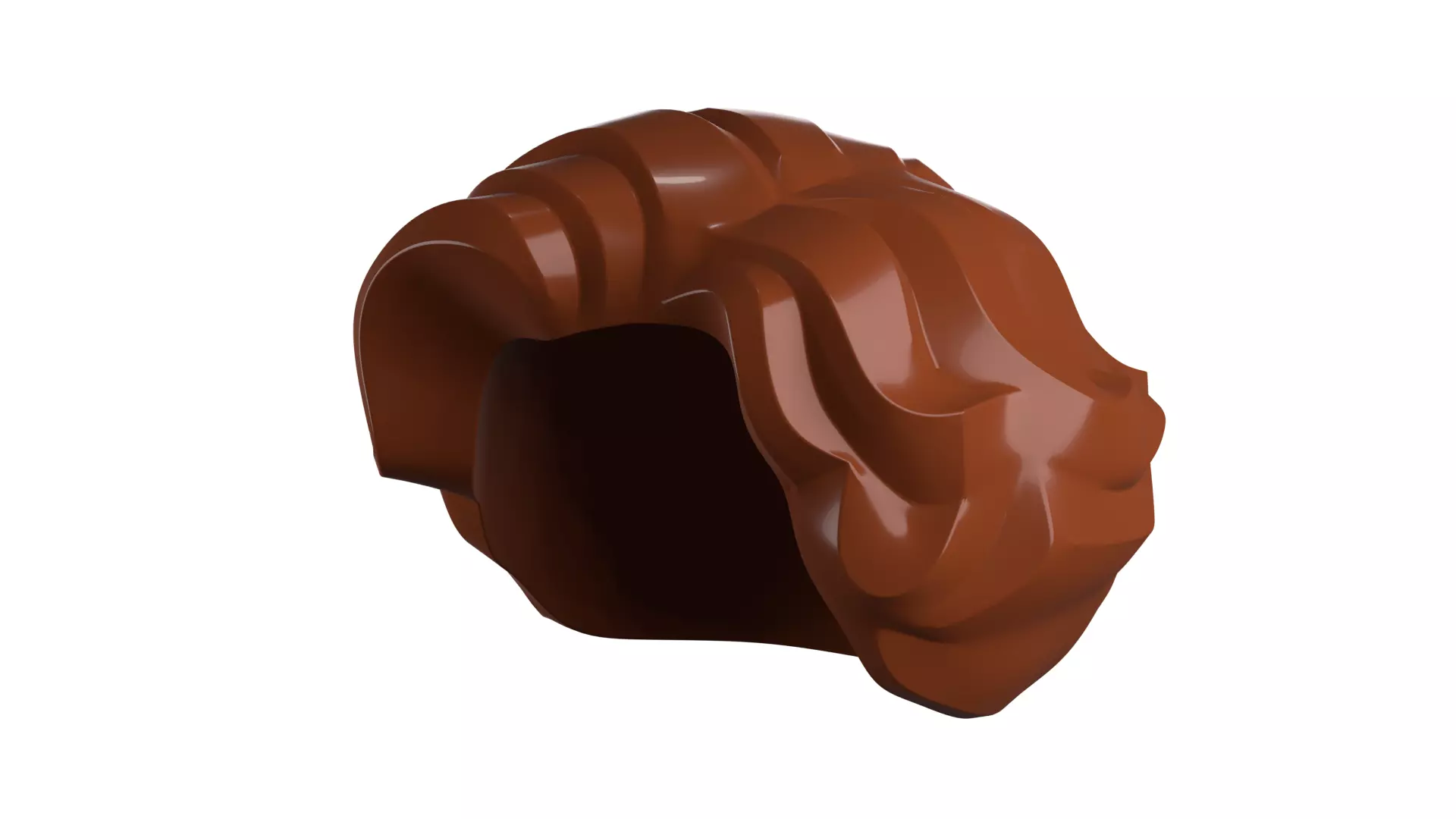 Custom3Dprint Minifigure Accessory - Minifigure Hair S2 - 025 3D print model_38