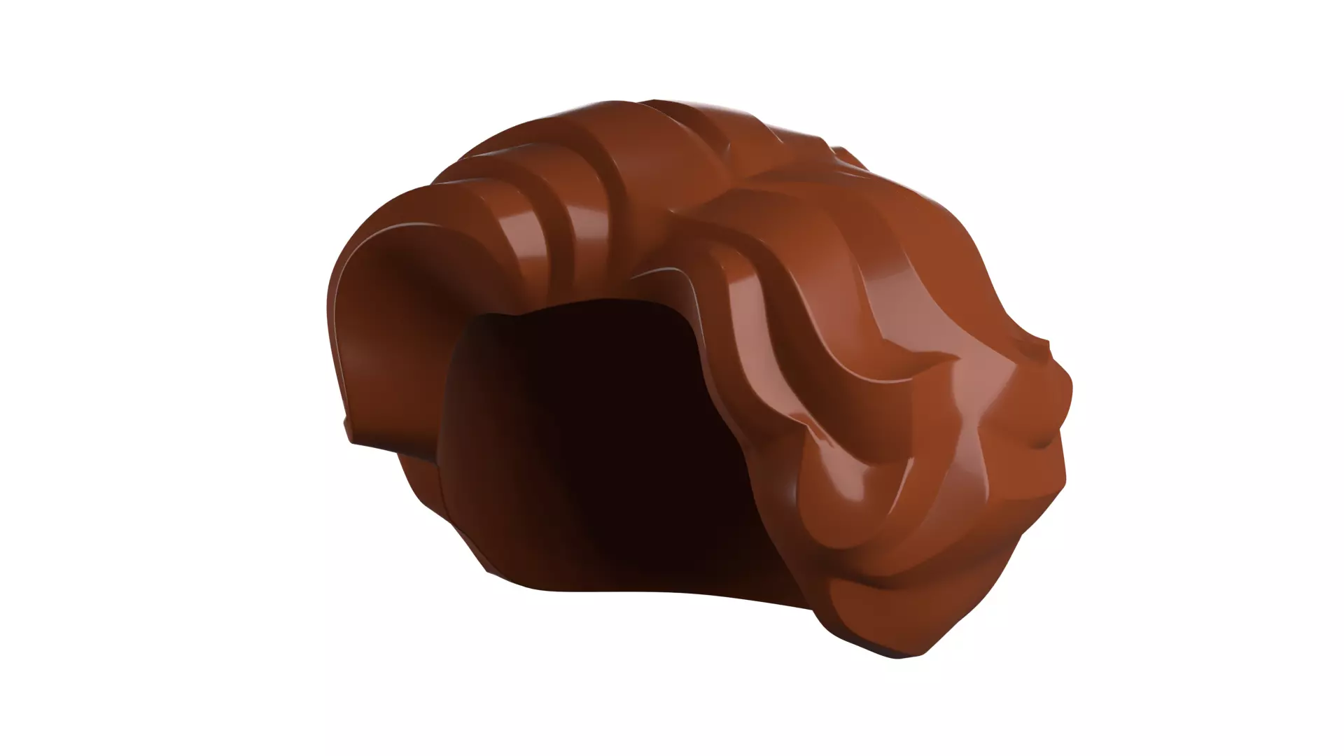 Custom3Dprint Minifigure Accessory - Minifigure Hair S2 - 025 3D print model_31