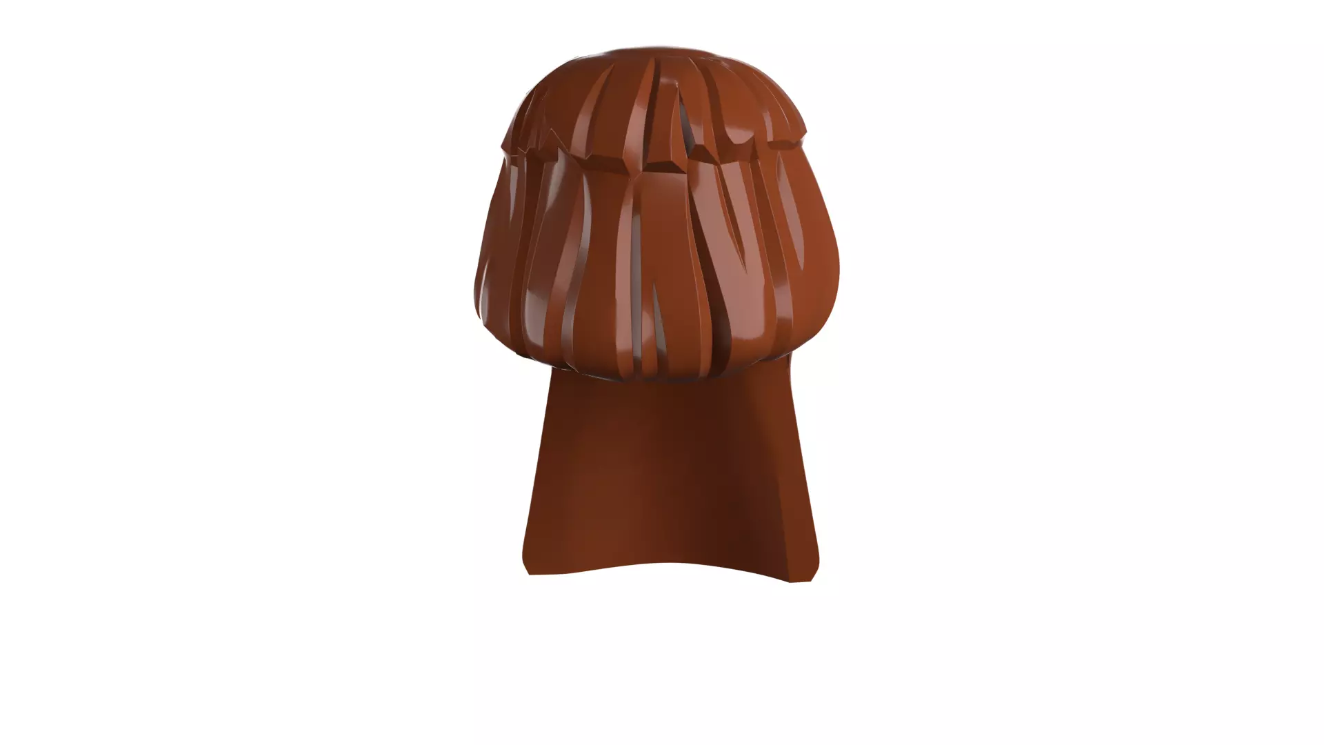 Custom3Dprint Minifigure Accessory - Minifigure Hair S2 - 027 3D print model_9