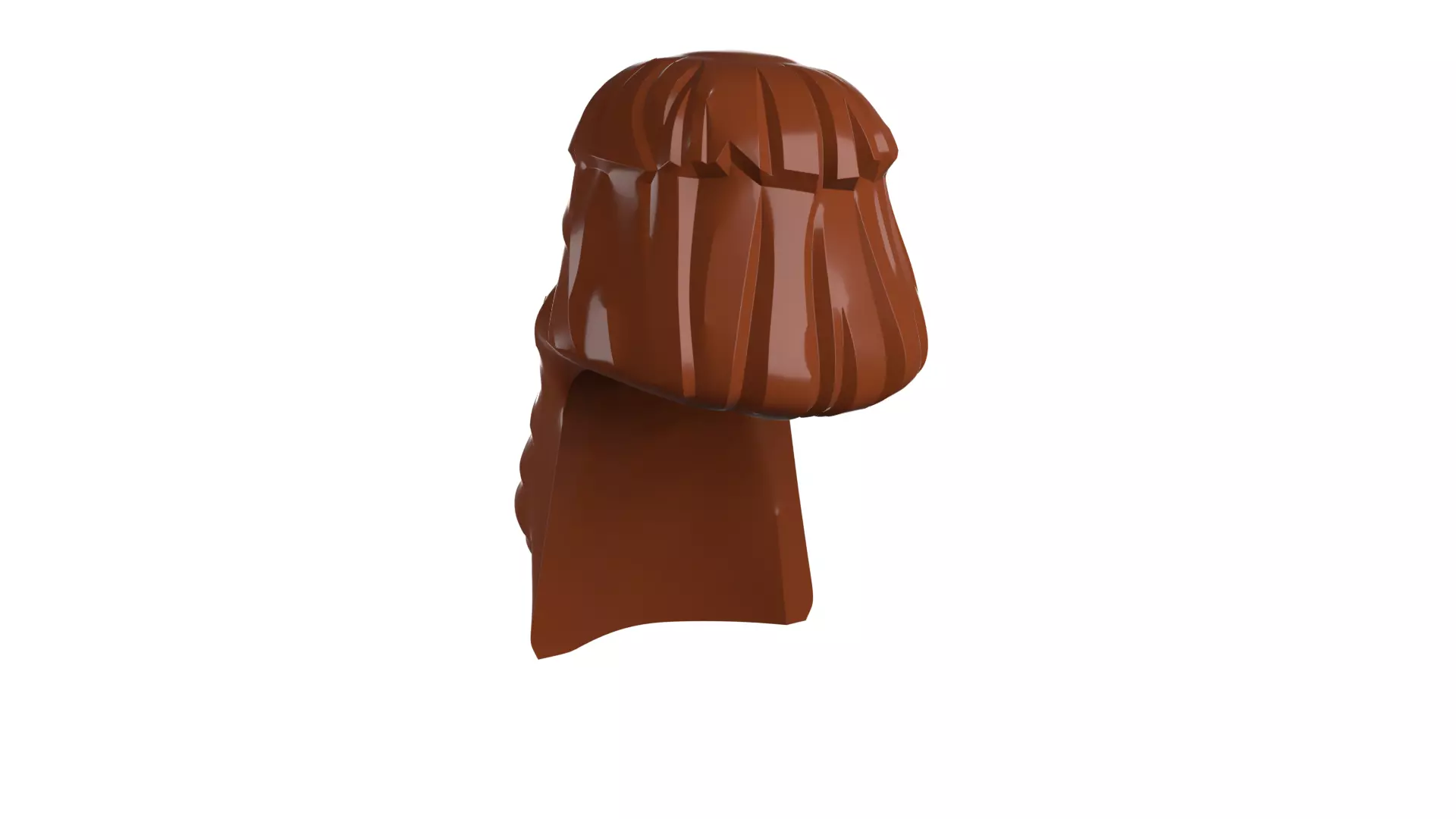Custom3Dprint Minifigure Accessory - Minifigure Hair S2 - 027 3D print model_48