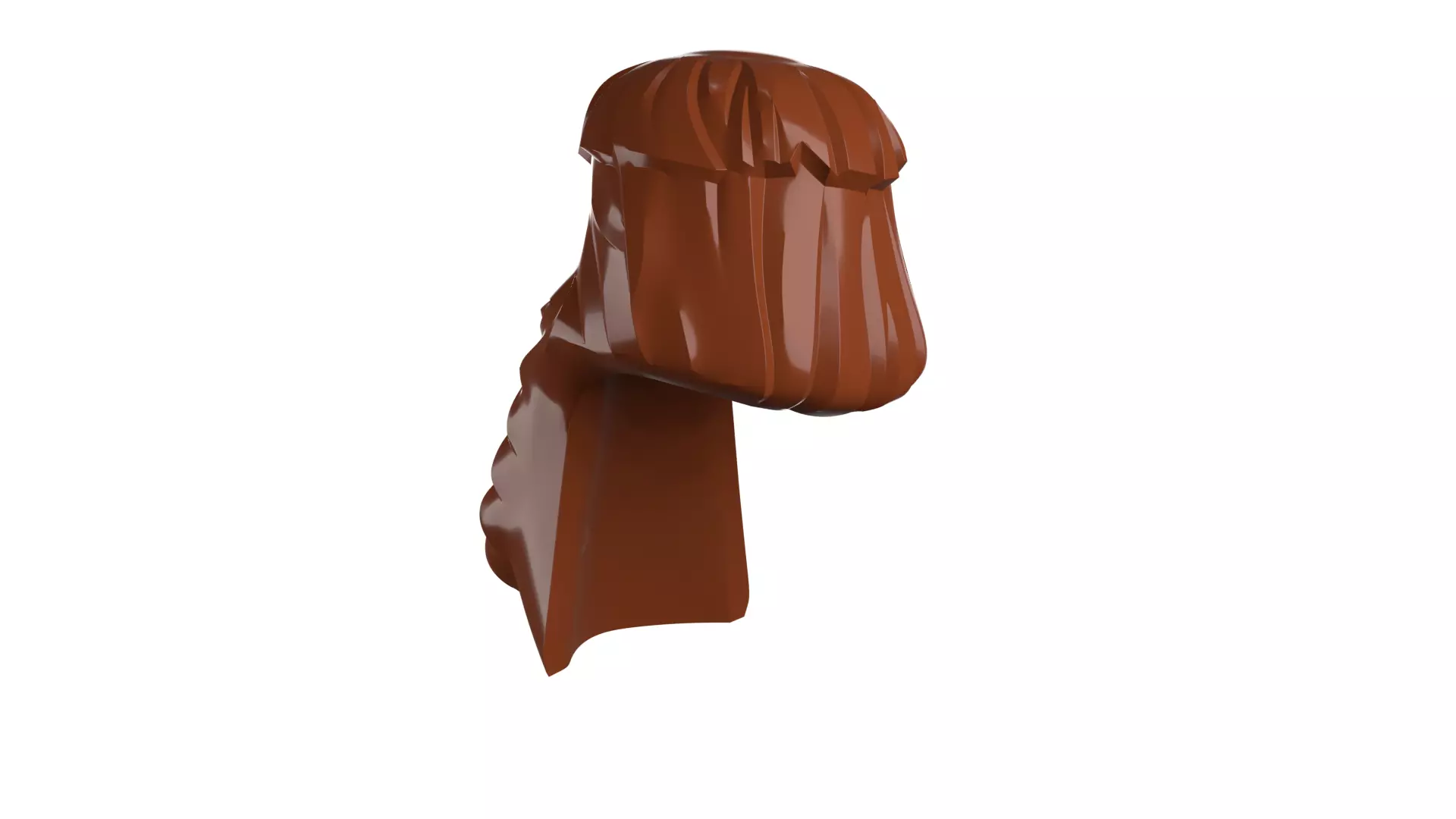Custom3Dprint Minifigure Accessory - Minifigure Hair S2 - 027 3D print model_64