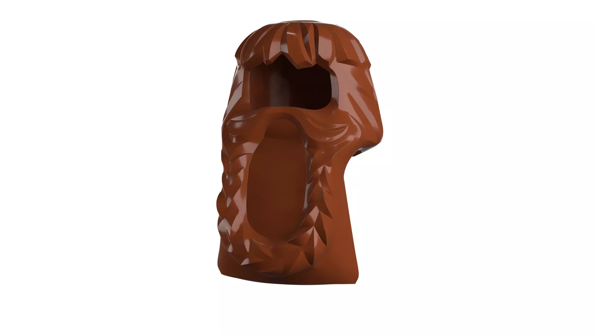 Custom3Dprint Minifigure Accessory - Minifigure Hair S2 - 027 3D print model_85