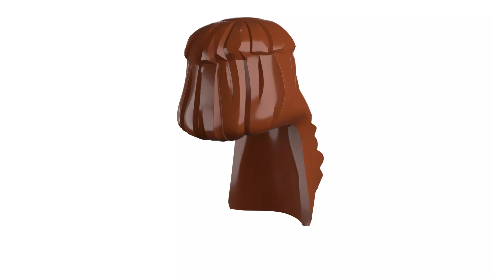Custom3Dprint Minifigure Accessory - Minifigure Hair S2 - 027 3D print model_54
