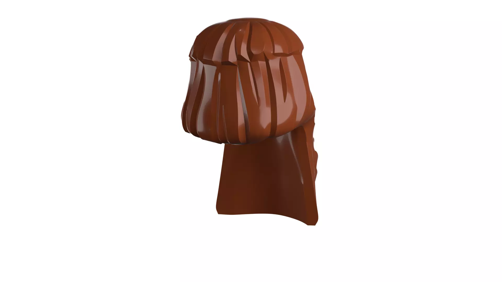 Custom3Dprint Minifigure Accessory - Minifigure Hair S2 - 027 3D print model_56