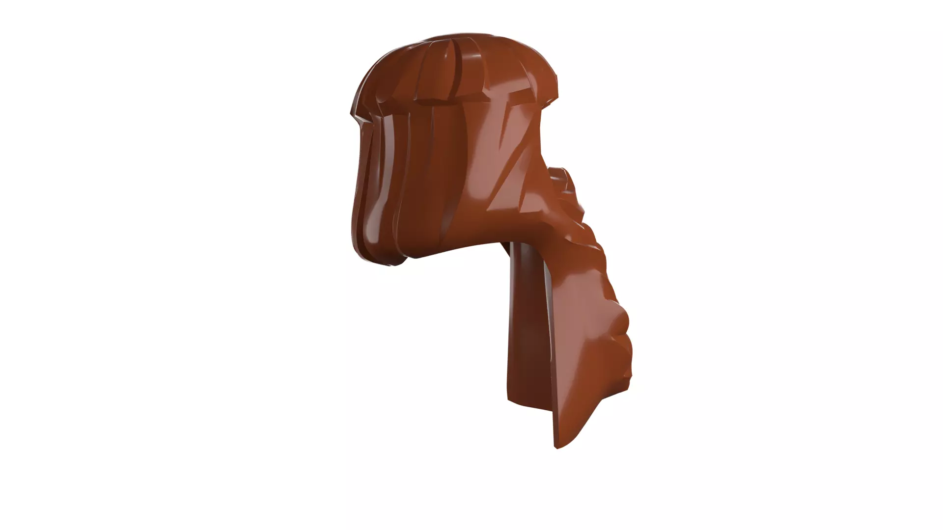 Custom3Dprint Minifigure Accessory - Minifigure Hair S2 - 027 3D print model_36