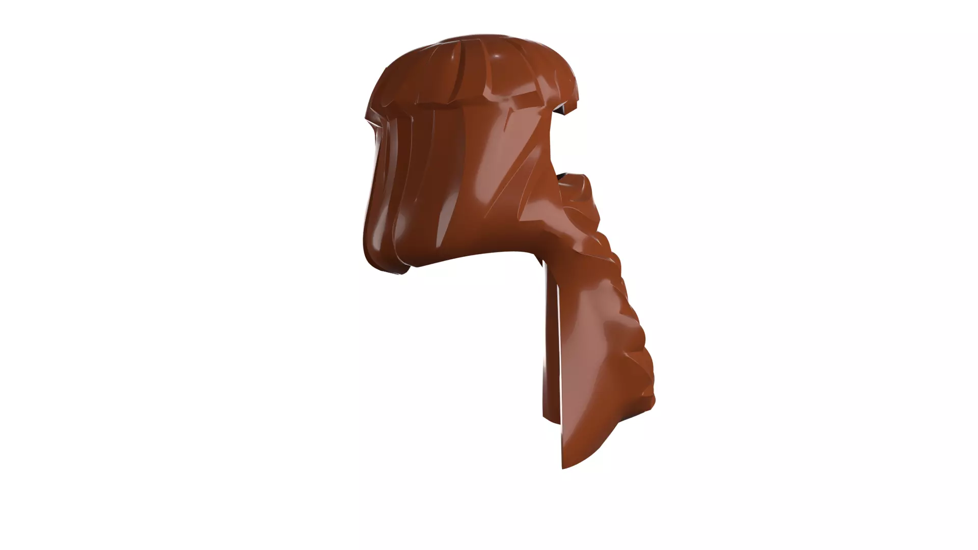 Custom3Dprint Minifigure Accessory - Minifigure Hair S2 - 027 3D print model_32