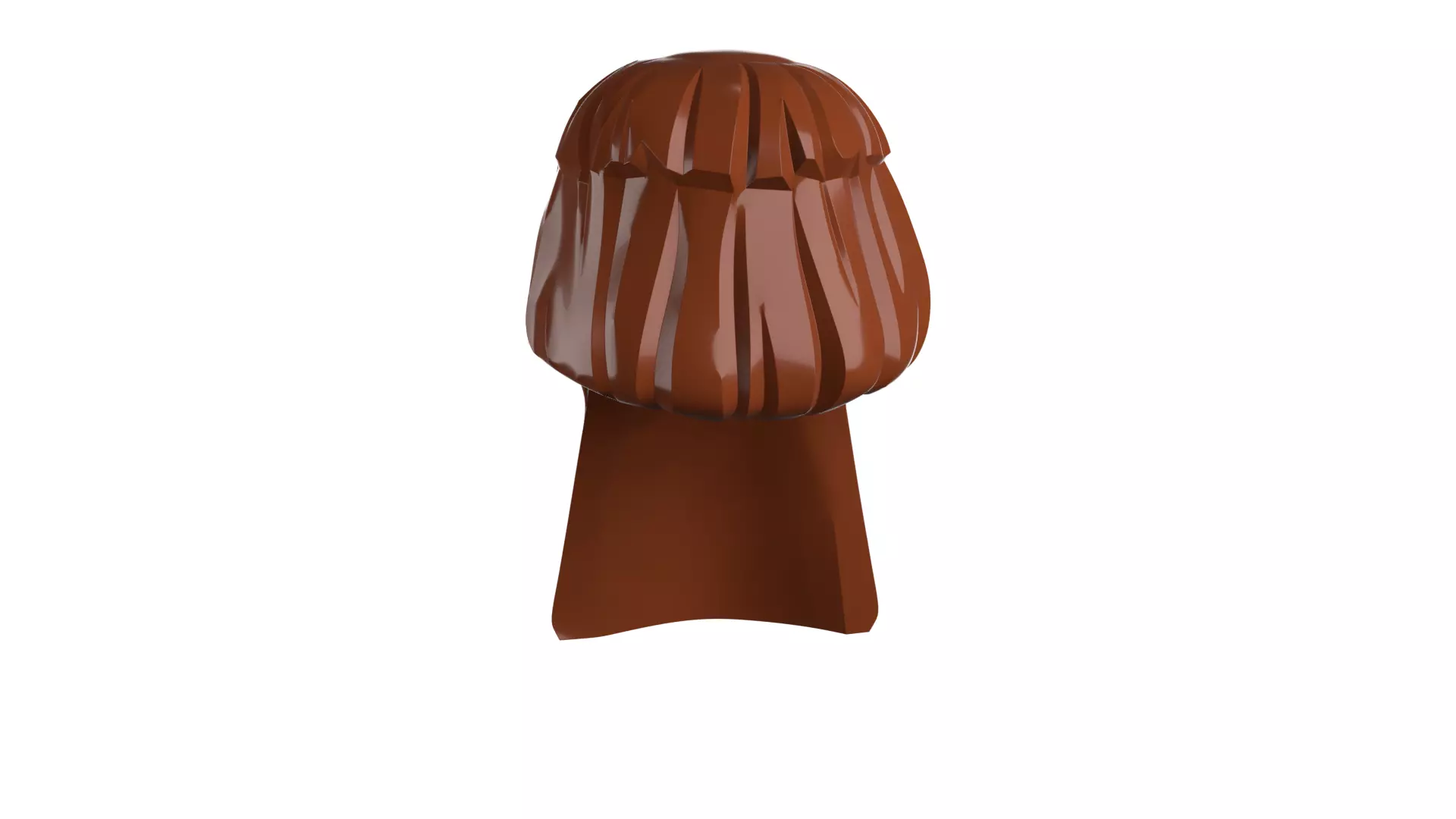 Custom3Dprint Minifigure Accessory - Minifigure Hair S2 - 027 3D print model_7