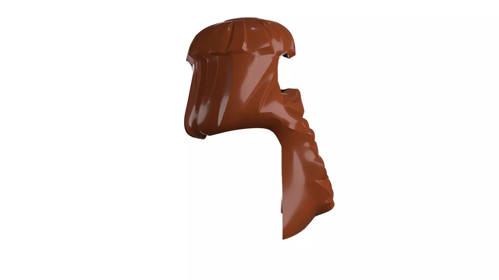 Custom3Dprint Minifigure Accessory - Minifigure Hair S2 - 027 3D print model_28