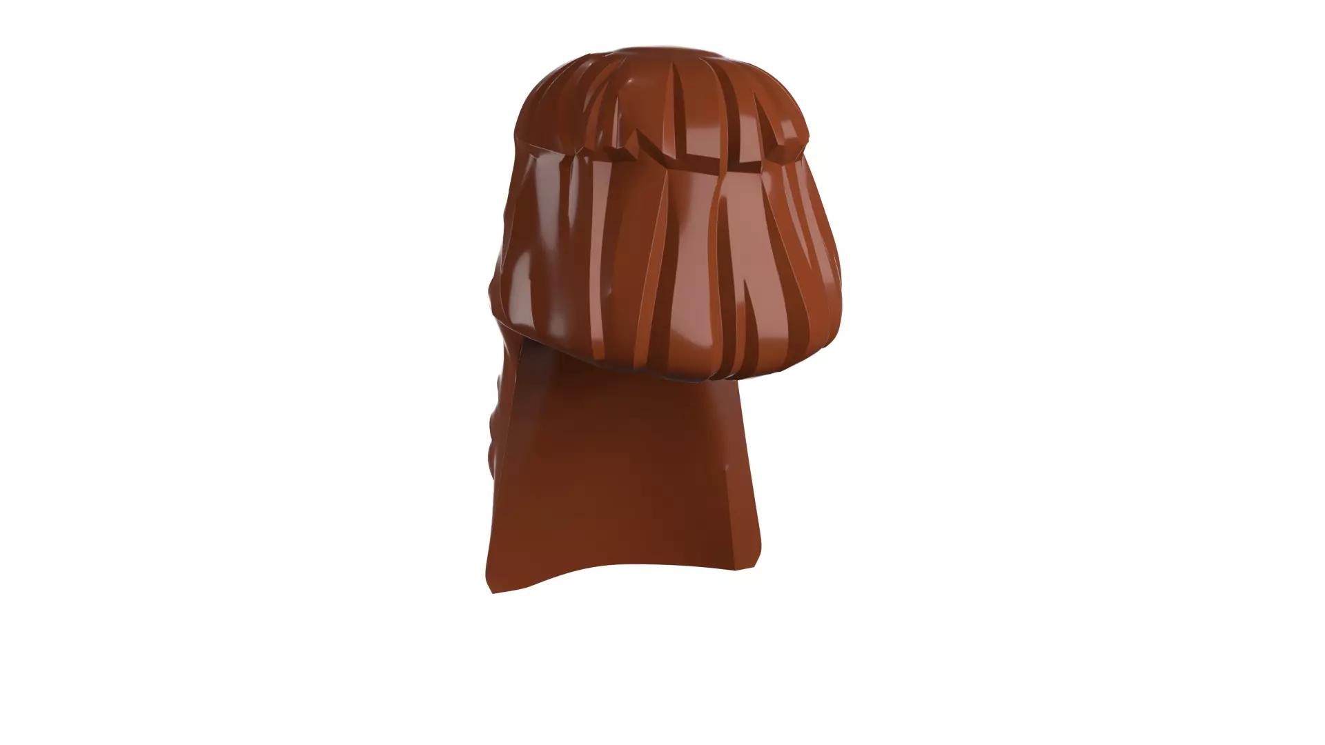 Custom3Dprint Minifigure Accessory - Minifigure Hair S2 - 027 3D print model_61