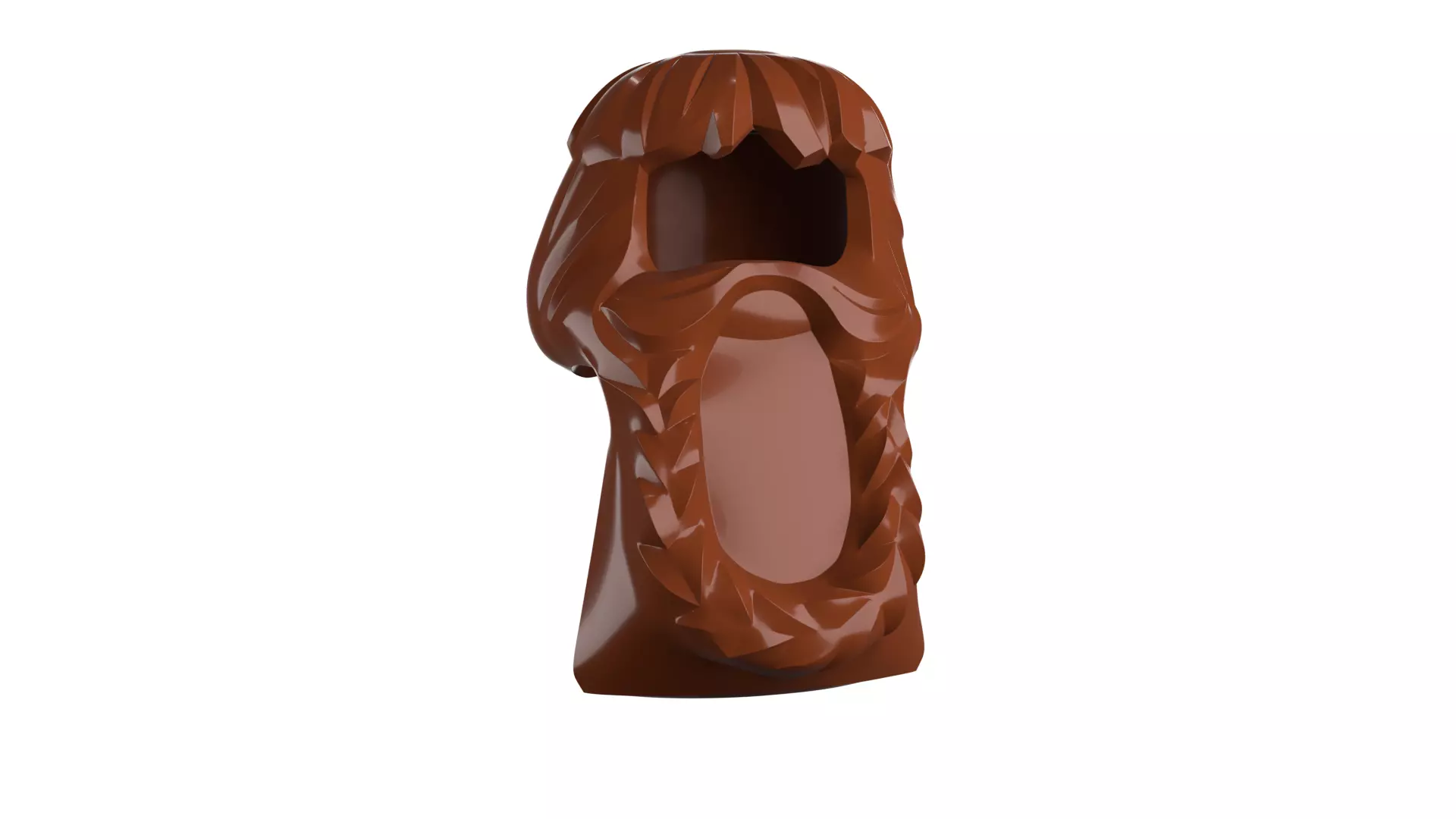 Custom3Dprint Minifigure Accessory - Minifigure Hair S2 - 027 3D print model_6