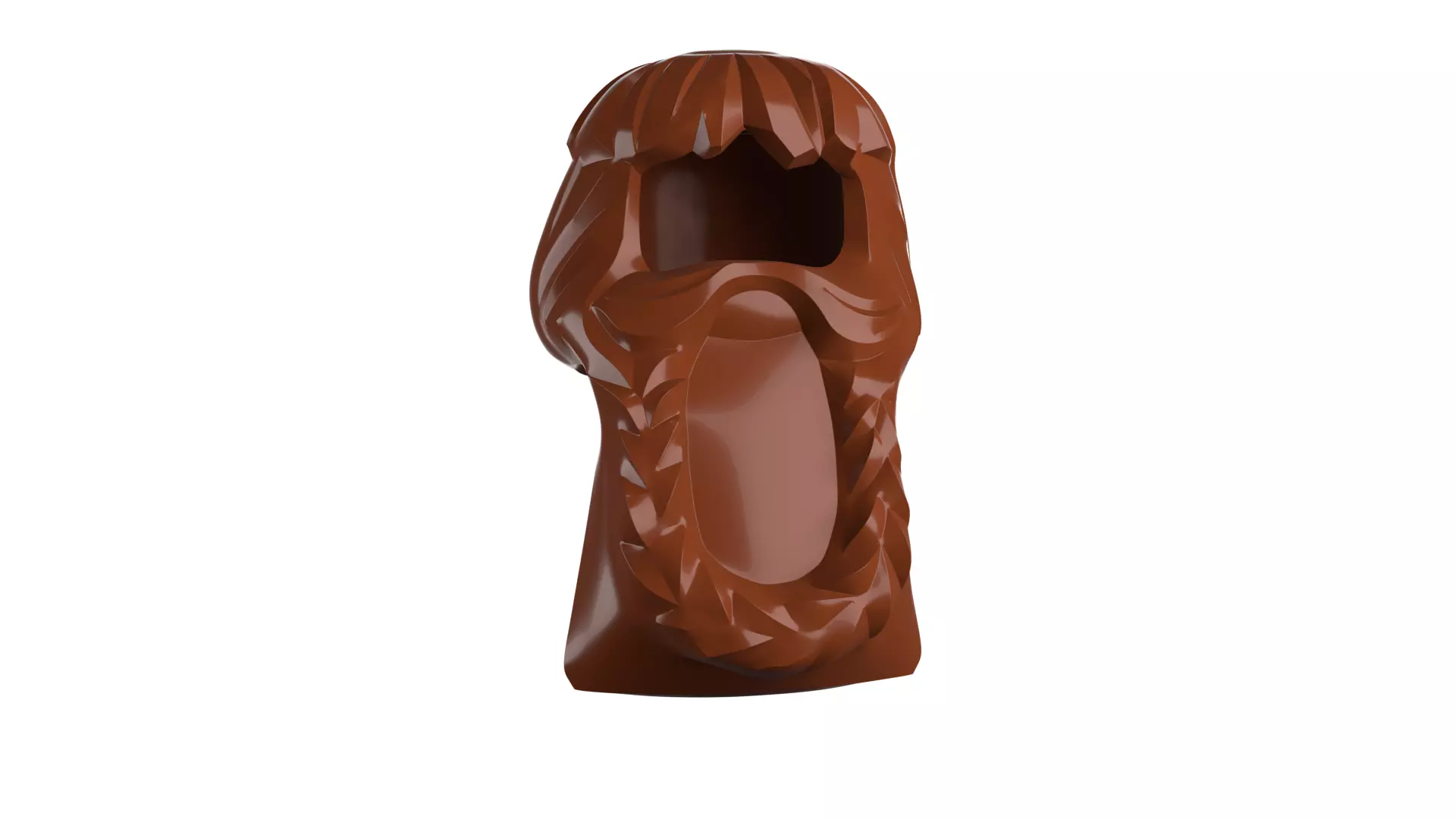 Custom3Dprint Minifigure Accessory - Minifigure Hair S2 - 027 3D print model_21