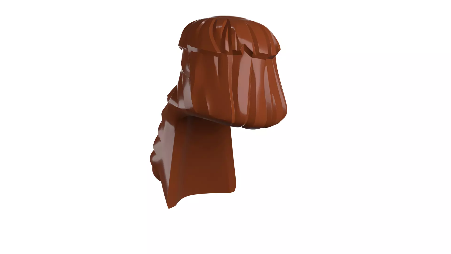 Custom3Dprint Minifigure Accessory - Minifigure Hair S2 - 027 3D print model_50