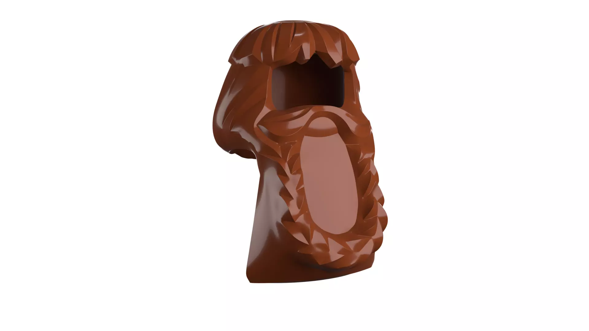 Custom3Dprint Minifigure Accessory - Minifigure Hair S2 - 027 3D print model_82