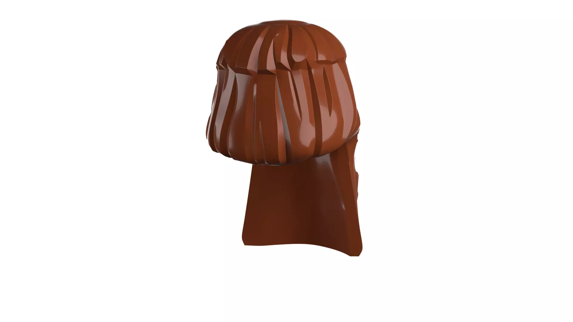 Custom3Dprint Minifigure Accessory - Minifigure Hair S2 - 027 3D print model_29