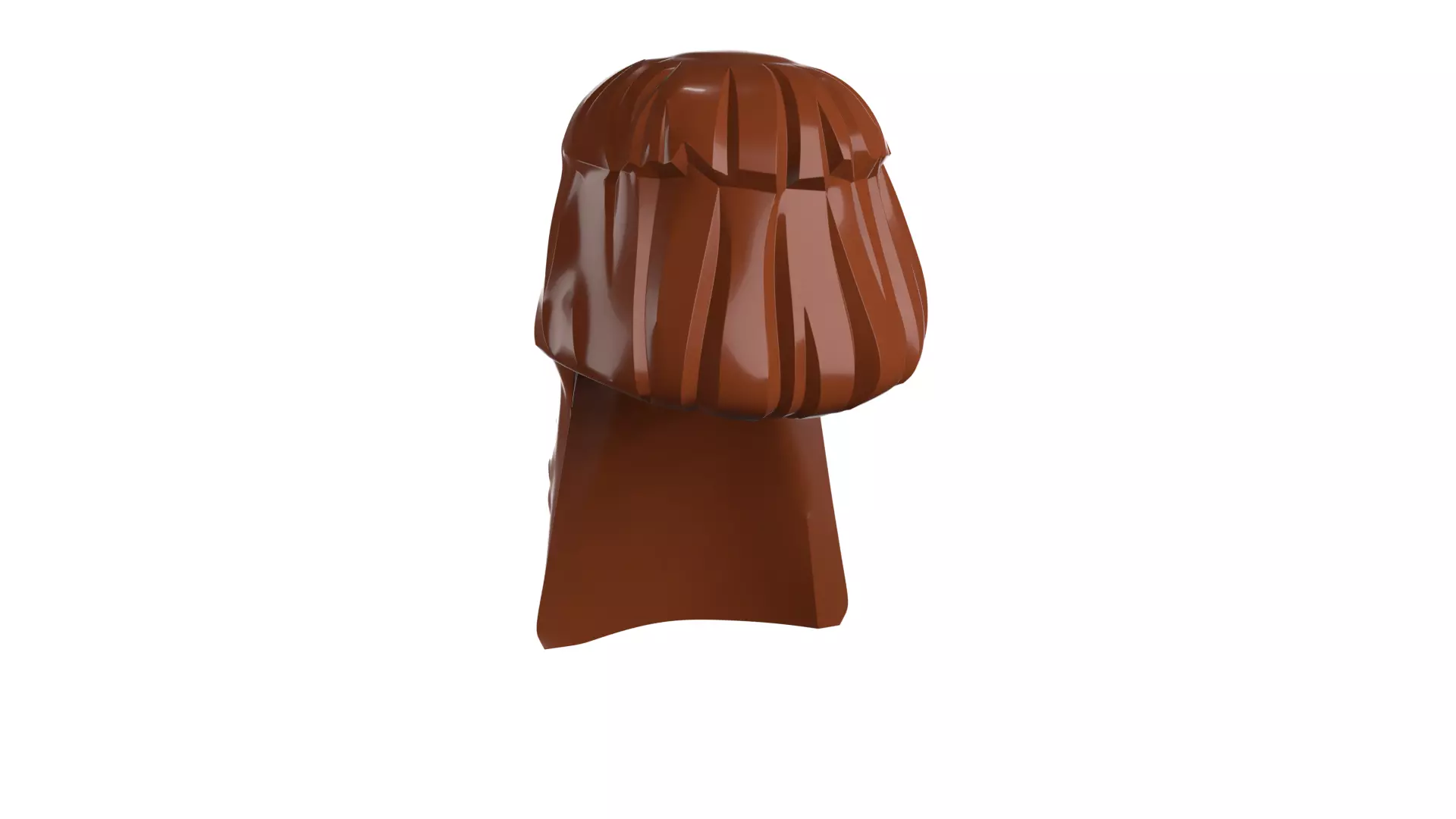 Custom3Dprint Minifigure Accessory - Minifigure Hair S2 - 027 3D print model_13
