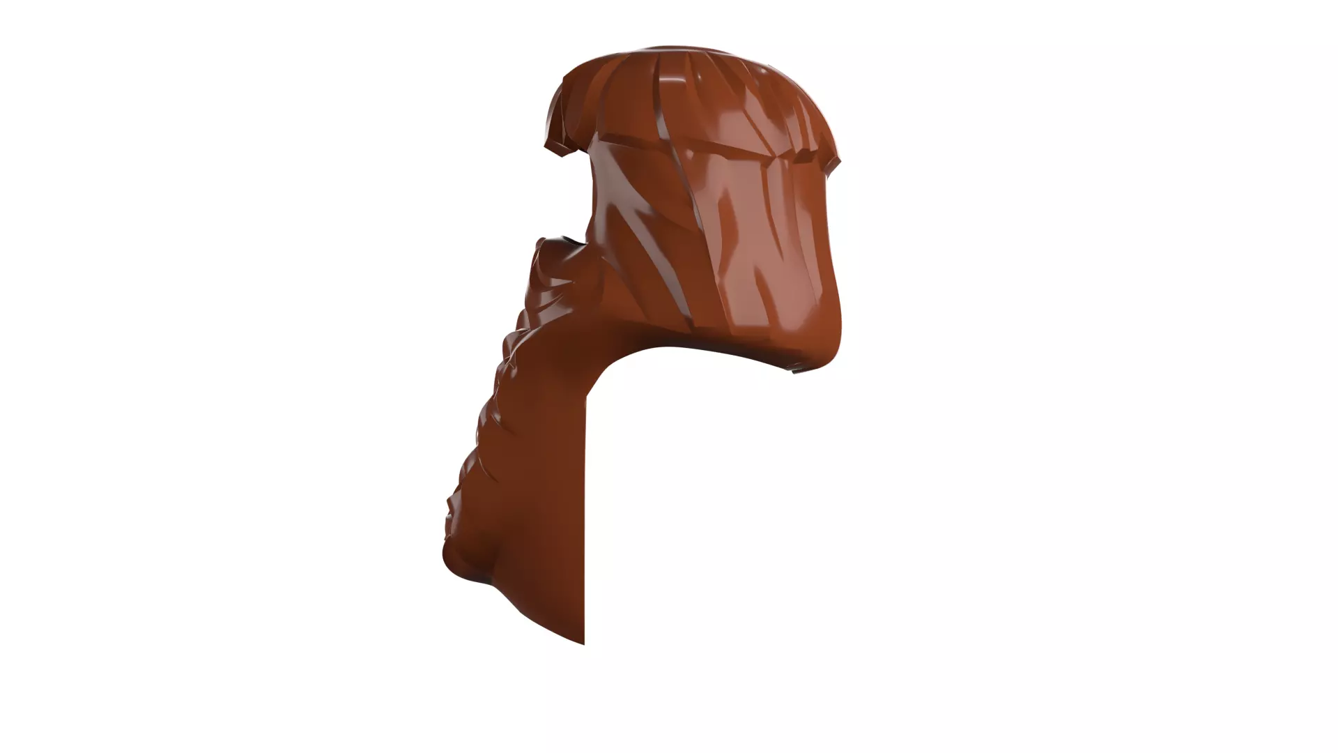 Custom3Dprint Minifigure Accessory - Minifigure Hair S2 - 027 3D print model_16