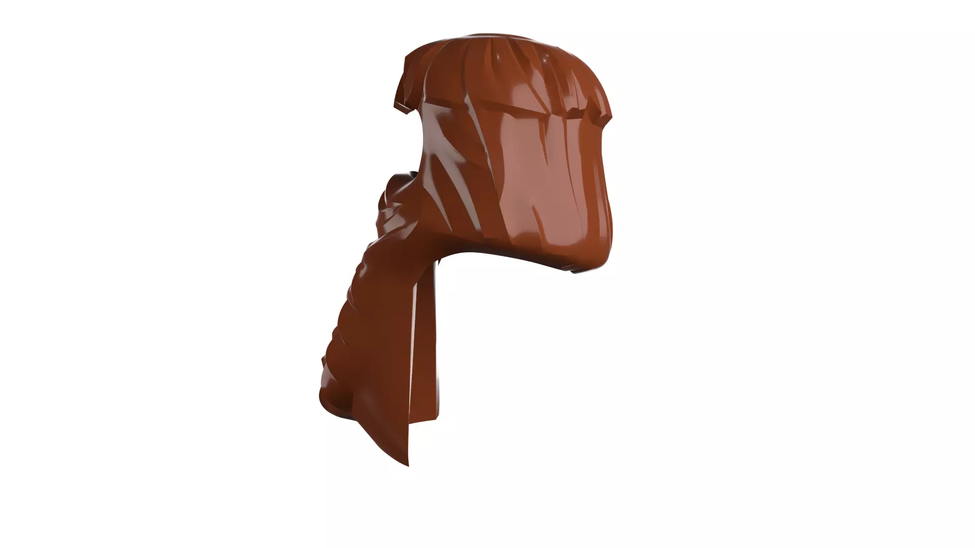 Custom3Dprint Minifigure Accessory - Minifigure Hair S2 - 027 3D print model_25