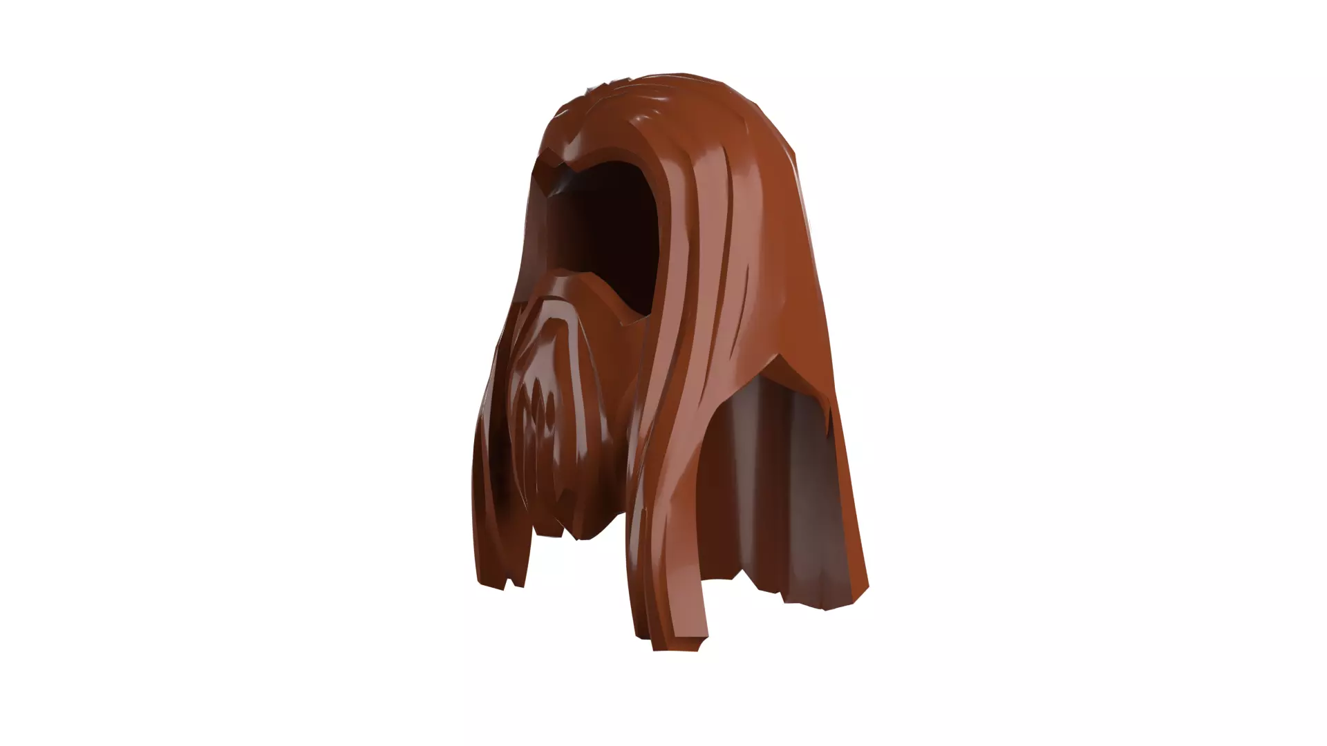 Custom3Dprint Minifigure Accessory - Minifigure Hair S2 - 028 3D print model_51