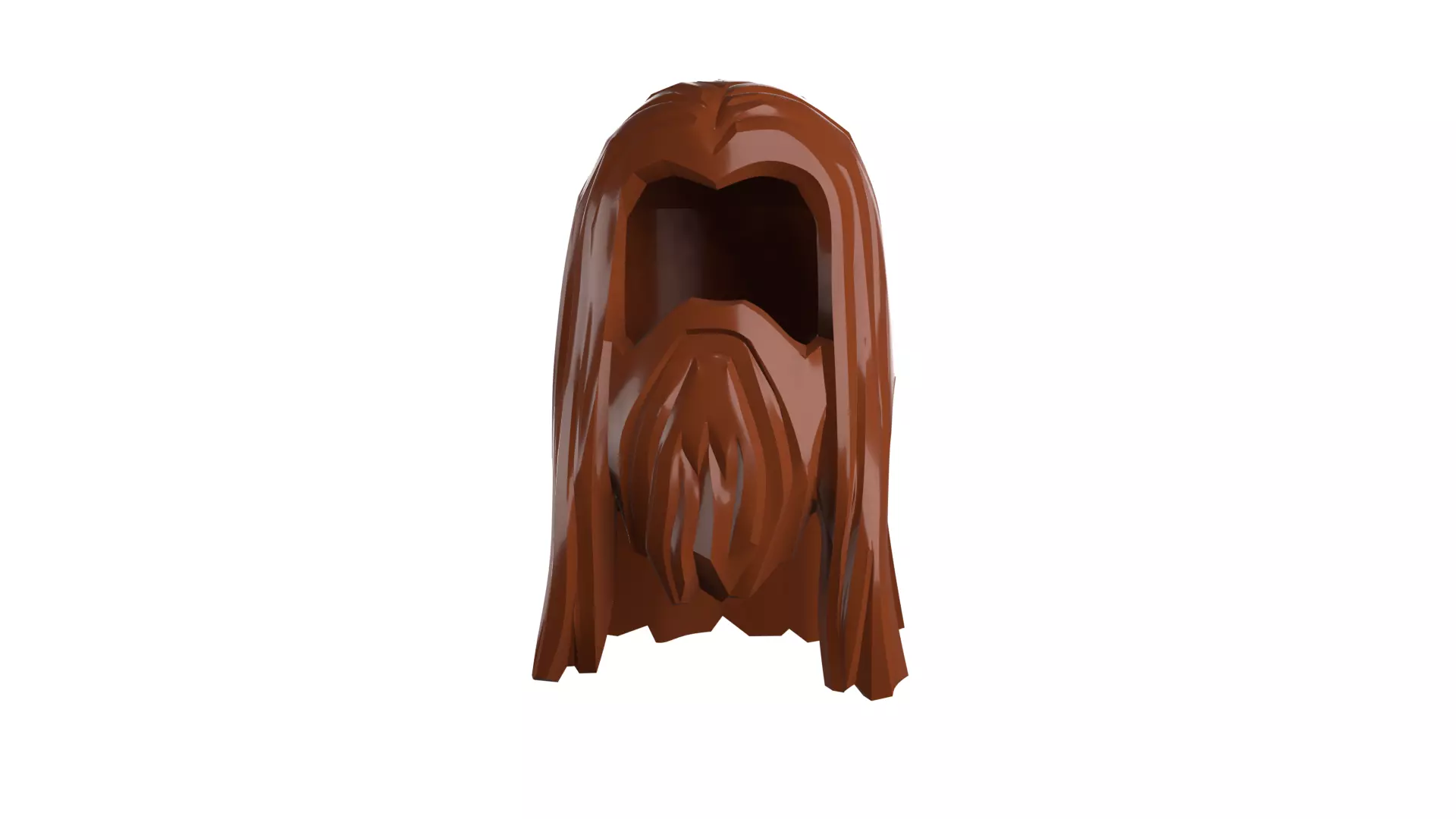 Custom3Dprint Minifigure Accessory - Minifigure Hair S2 - 028 3D print model_82