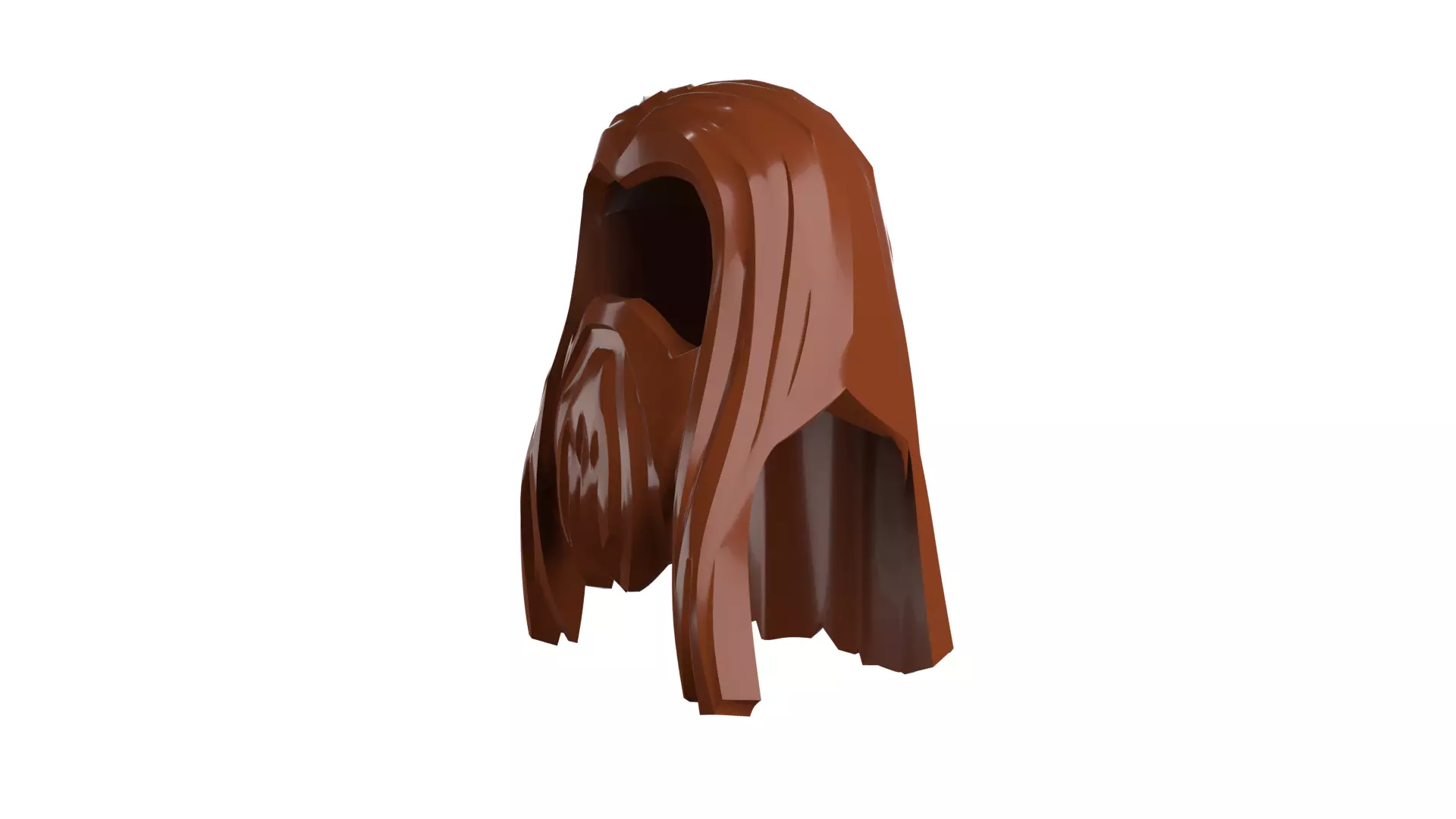 Custom3Dprint Minifigure Accessory - Minifigure Hair S2 - 028 3D print model_84