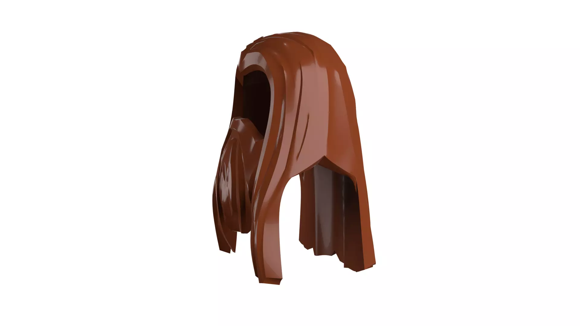 Custom3Dprint Minifigure Accessory - Minifigure Hair S2 - 028 3D print model_13