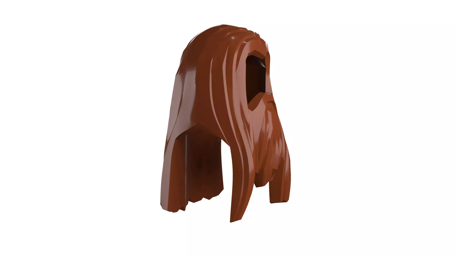 Custom3Dprint Minifigure Accessory - Minifigure Hair S2 - 028 3D print model_53