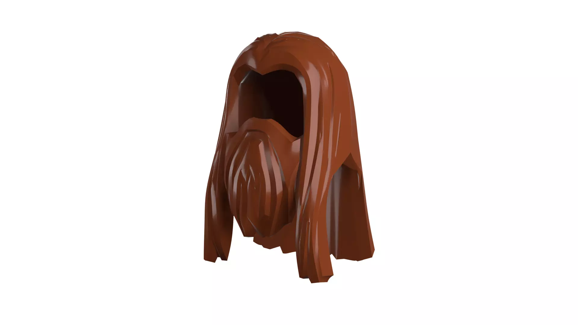 Custom3Dprint Minifigure Accessory - Minifigure Hair S2 - 028 3D print model_86