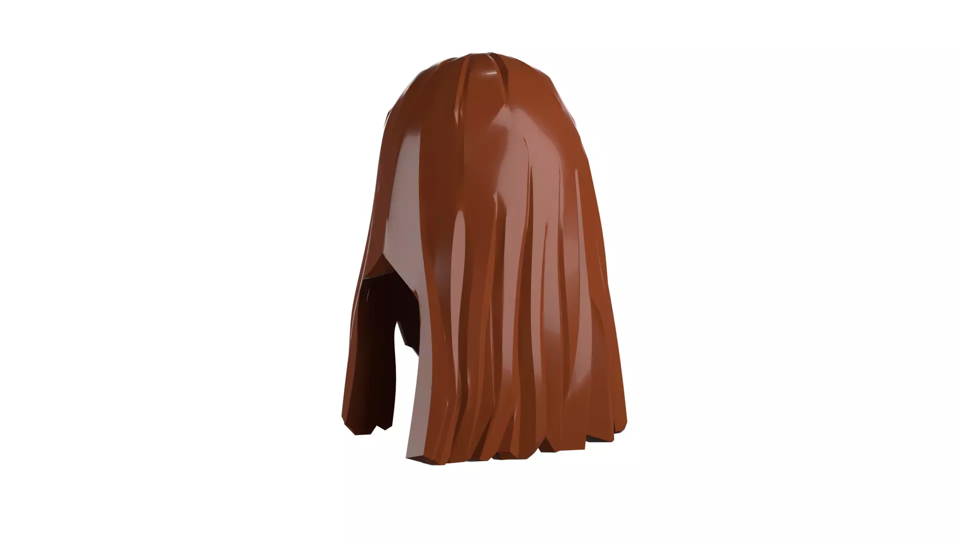 Custom3Dprint Minifigure Accessory - Minifigure Hair S2 - 028 3D print model_7