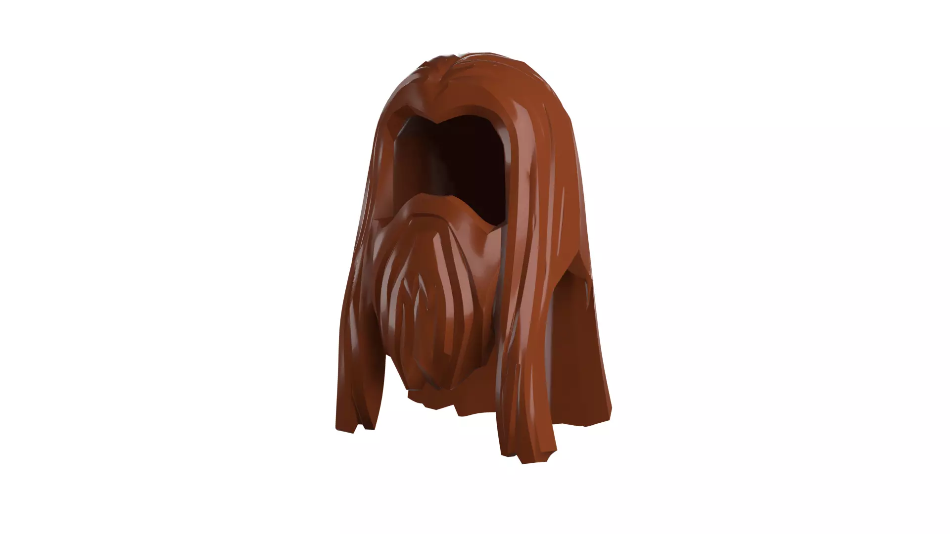 Custom3Dprint Minifigure Accessory - Minifigure Hair S2 - 028 3D print model_21