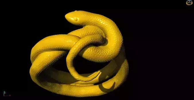 unique snake ring