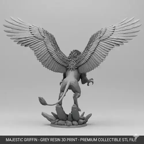 High Detail Fantasy Creature for Resin 3D Printing