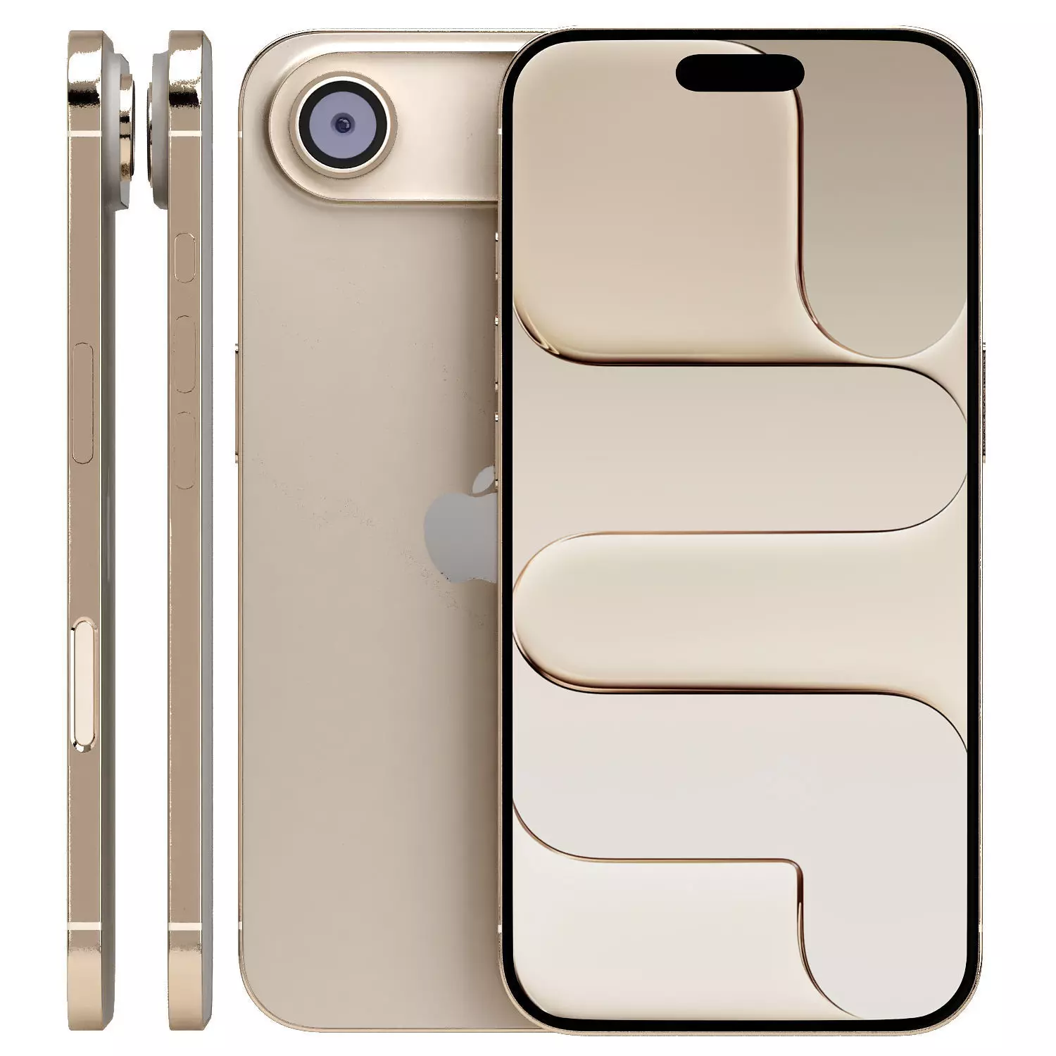 apple iphone 17 air 3D model_3