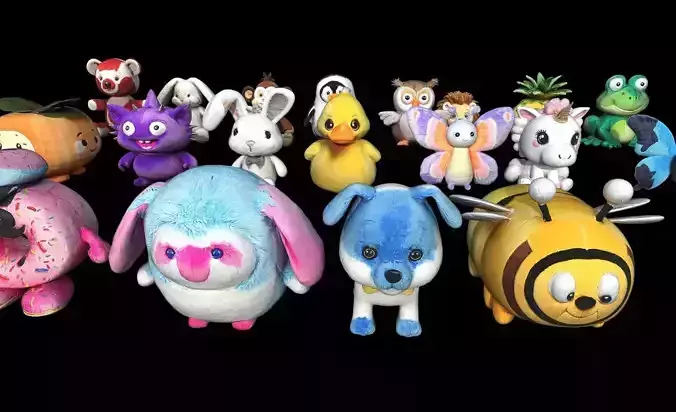 Plushy Toys Pack