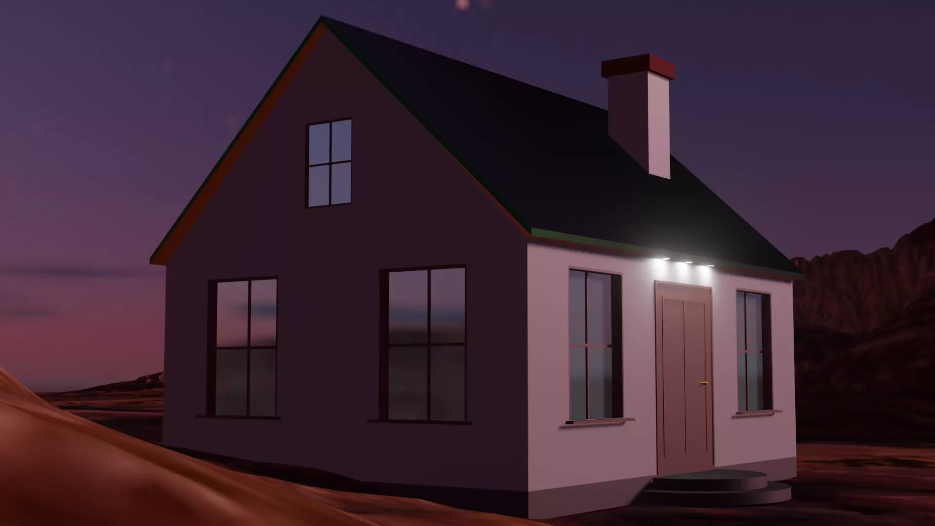 Small House Free 3D model