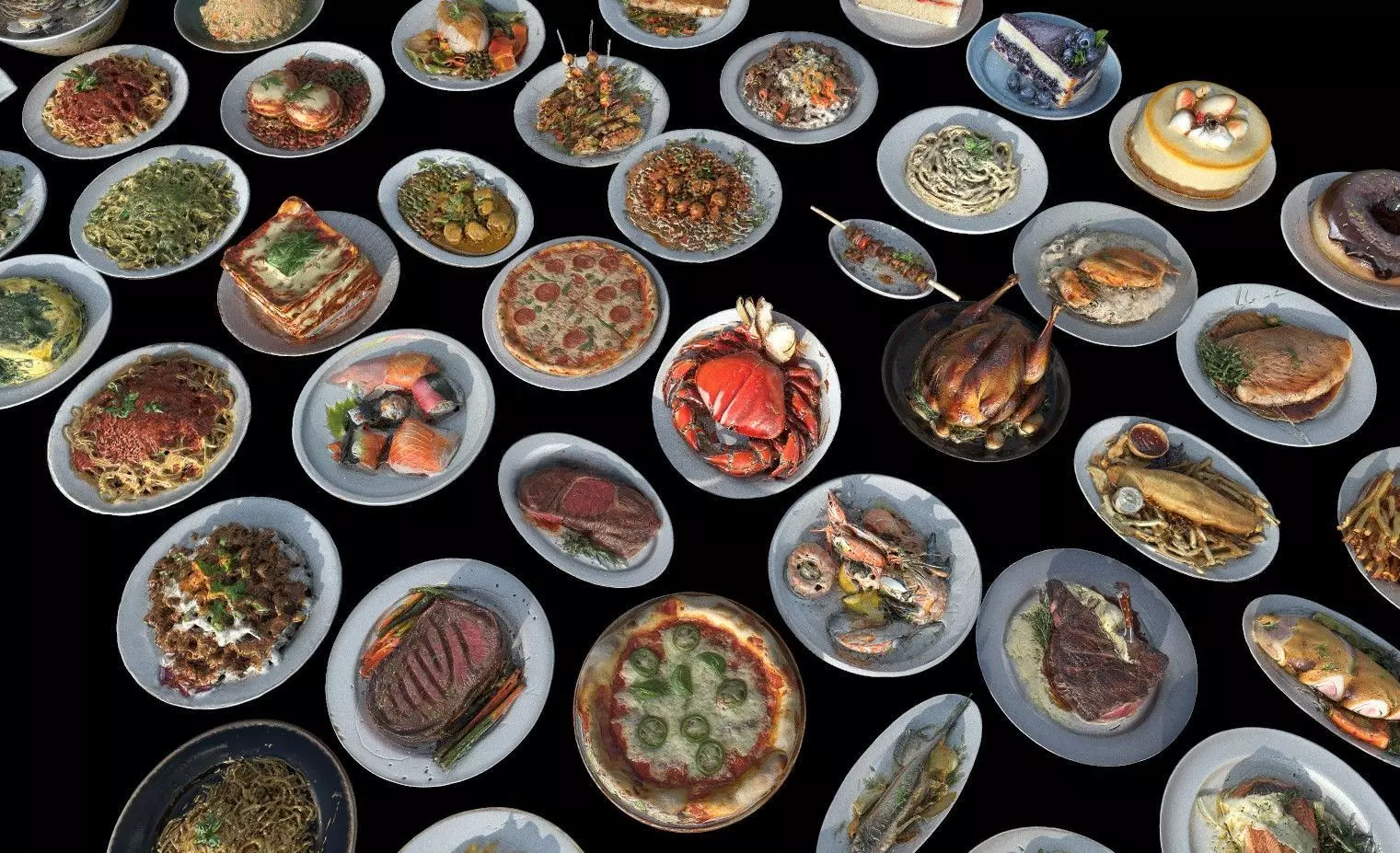 Food Pack Low-poly 3D model_6