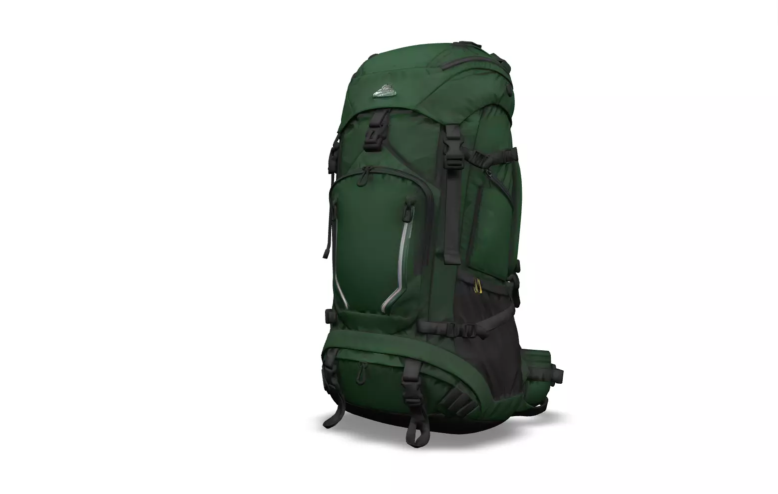 Camping  Pack 3D Model Pack 8 models Low And High Poly  Low-poly 3D model_3