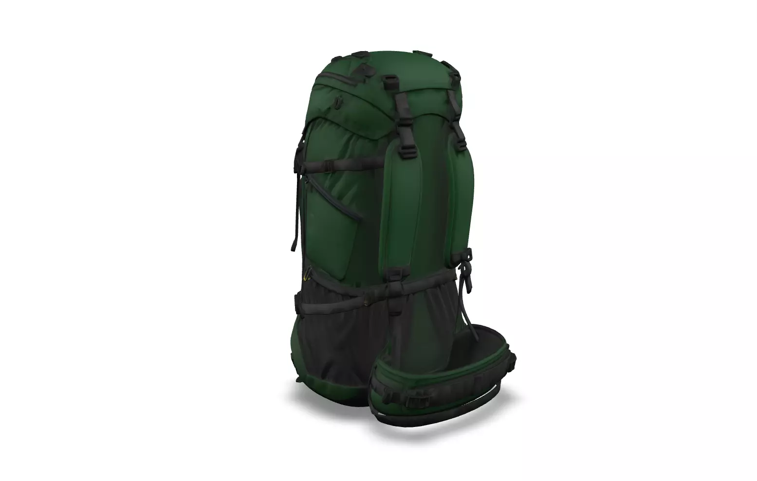 Camping  Pack 3D Model Pack 8 models Low And High Poly  Low-poly 3D model_4