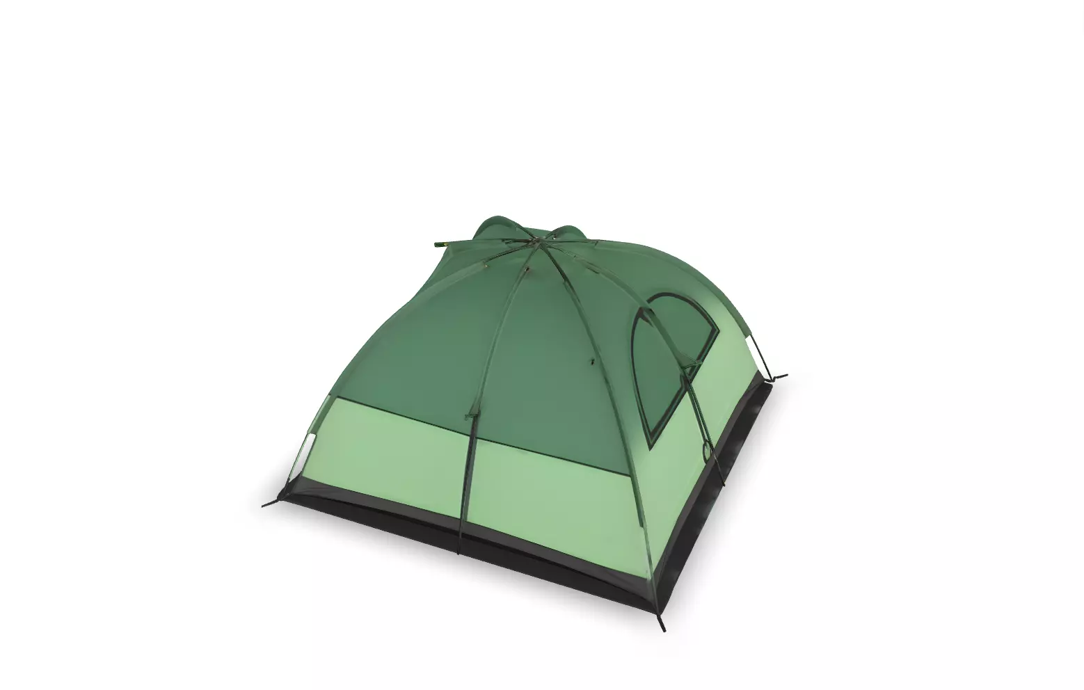 Camping  Pack 3D Model Pack 8 models Low And High Poly  Low-poly 3D model_10
