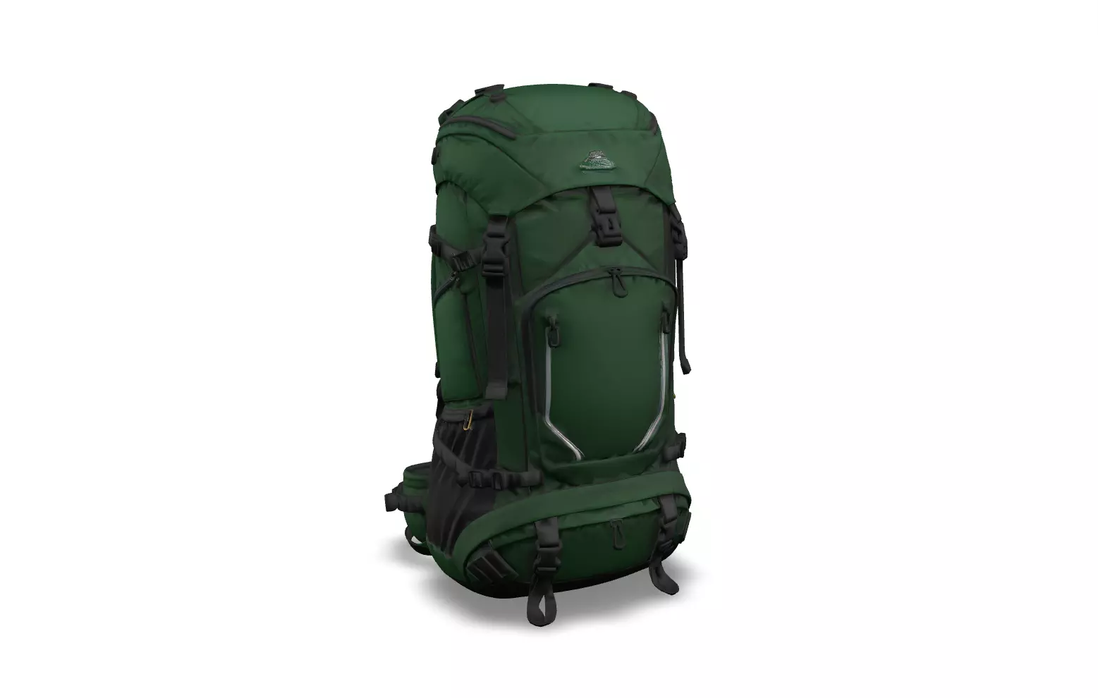 Camping  Pack 3D Model Pack 8 models Low And High Poly  Low-poly 3D model_2