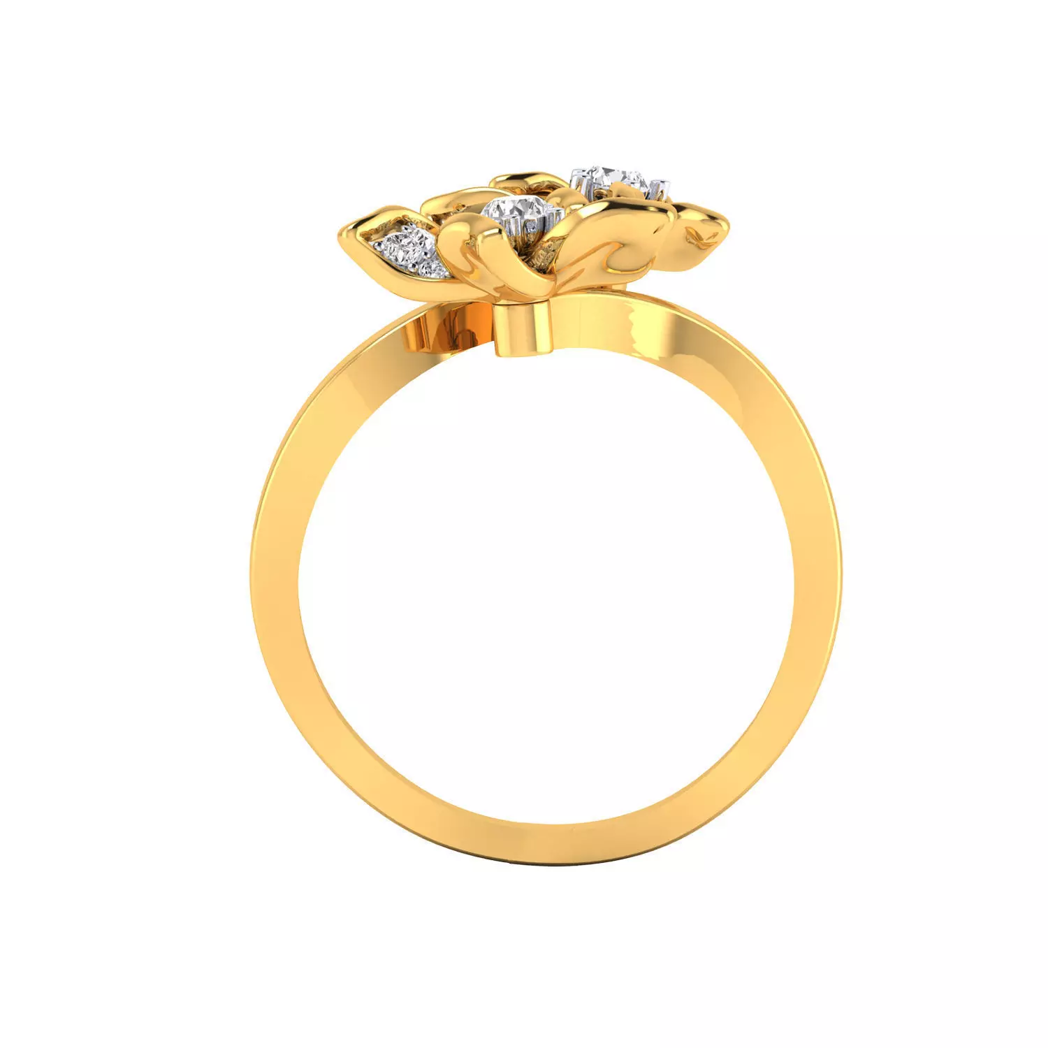 Women Ring Render 3dm STL MTL SLC JCD OBJ FBX Details 3D print model_18
